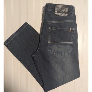 Southpole 4180 Men's 33 x 31 (tag 34) Wide Leg Skater Hip Hop Y2K Jeans